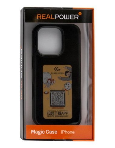 Realpower 504408 Pokrowiec Na Telefon Komórkowy 17,5 Cm (6.9") Czarny