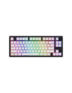 Hator Skyfall Wireless 80 Klawiatura Gaming Usb + Rf Wireless + Bluetooth Qwerty Us English Czarny, Biały