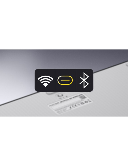 Hator Skyfall Wireless 80 Klawiatura Gaming Usb + Rf Wireless + Bluetooth Qwerty Us English Czarny, Biały