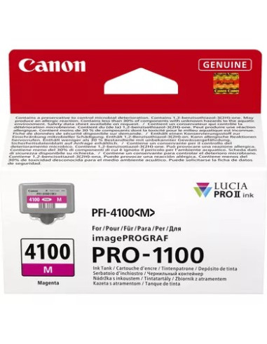 Canon Lucia Pro Ii Nabój Z Tuszem 1 Szt. Oryginalny Standardowa Wydajność Purpurowy