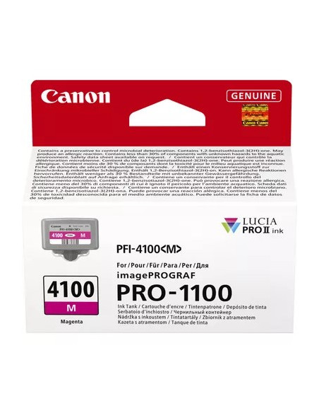 Canon Lucia Pro Ii Nabój Z Tuszem 1 Szt. Oryginalny Standardowa Wydajność Purpurowy