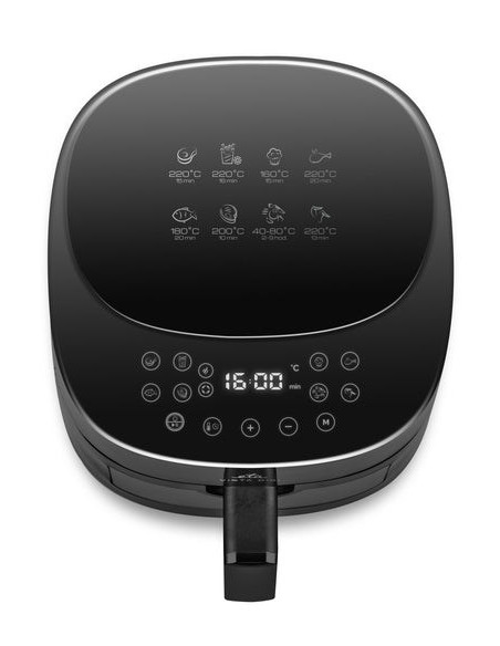 Eta Vista Digi Pojedyńczy 4,3 L Autonomiczny 1300 W Frytkownica Na Gorące Powietrze Czarny