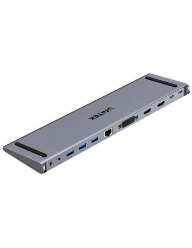 Stacja Dokująca Unitek Usb-C Z Displaylink 4K | 4K@30Hz | 5Gbps | Pd 100W