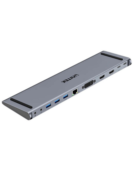 Stacja Dokująca Unitek Usb-C Z Displaylink 4K | 4K@30Hz | 5Gbps | Pd 100W