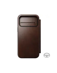 Nomad Modern Leather Folio Pokrowiec Na Telefon Komórkowy 16 Cm (6.3") Brązowy 2