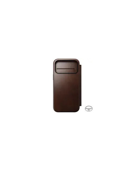 Nomad Modern Leather Folio Pokrowiec Na Telefon Komórkowy 16 Cm (6.3") Brązowy