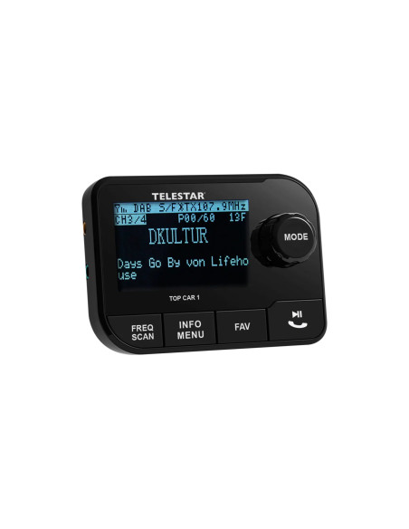 Telestar 5100001 Radio Samochód Cyfrowy Czarny