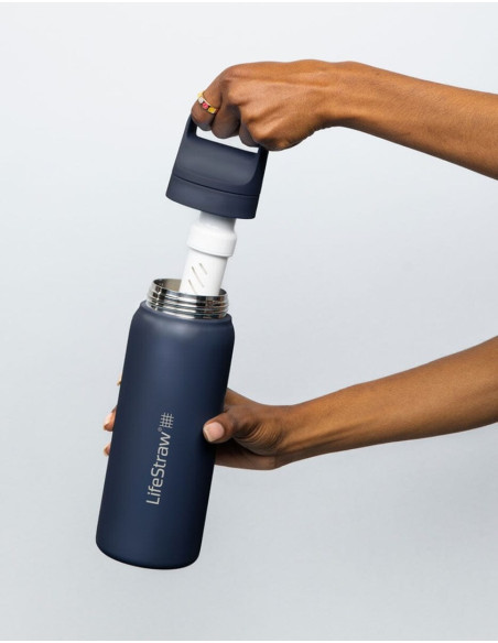 Lifestraw Lgv42Sasww Filtr Do Wody Butelka Filtrująca Wodę 0,7 L Niebieski