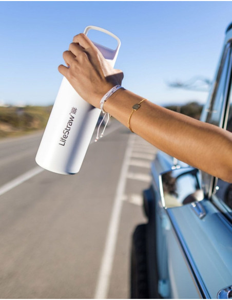 Lifestraw Lgv42Sasww Filtr Do Wody Butelka Filtrująca Wodę 0,7 L Niebieski