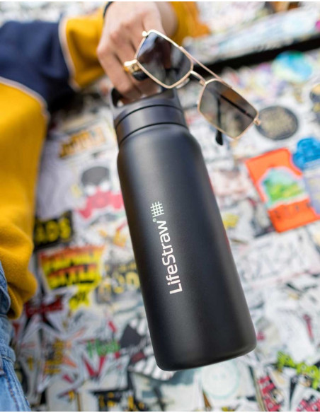 Lifestraw Lgv42Sasww Filtr Do Wody Butelka Filtrująca Wodę 0,7 L Niebieski