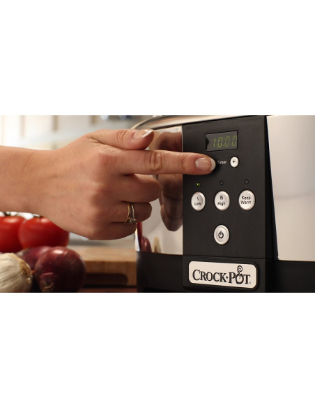 Wolnowar Crock-Pot Sccpbpp605-050 5,7L (Chrom)