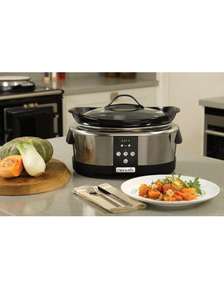 Wolnowar Crock-Pot Sccpbpp605-050 5,7L (Chrom)