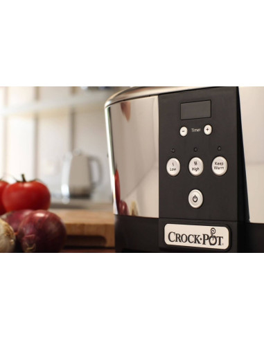 Wolnowar Crock-Pot Sccpbpp605-050 5,7L (Chrom)