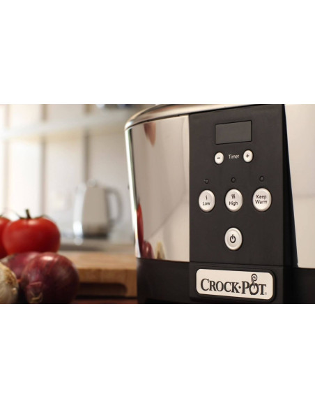 Wolnowar Crock-Pot Sccpbpp605-050 5,7L (Chrom)