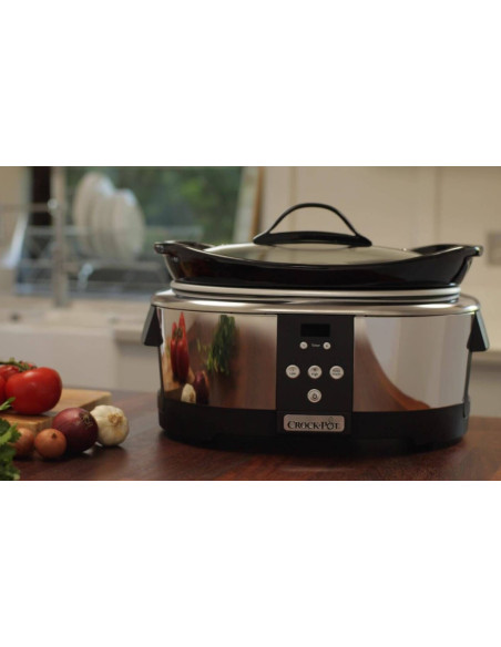 Wolnowar Crock-Pot Sccpbpp605-050 5,7L (Chrom)