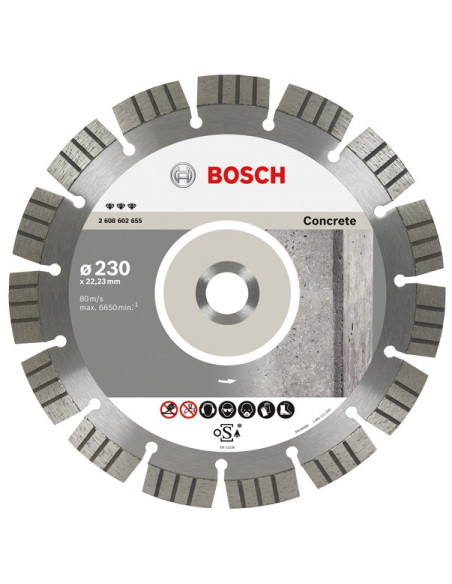 Bosch Tarcza Diamentowa 150X22 Seg Concrete