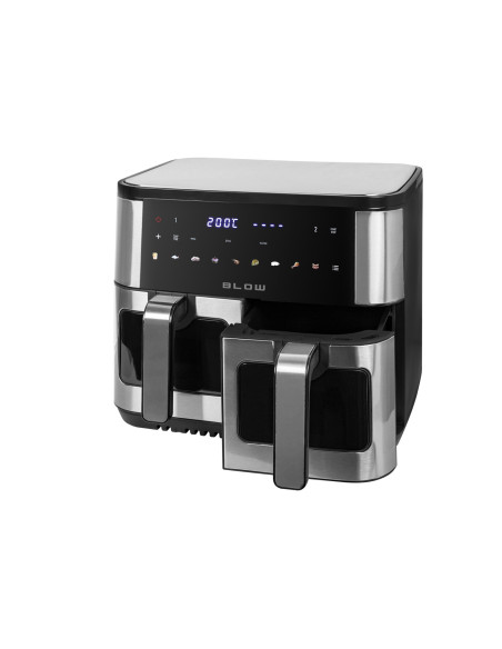 Air Fryer Frytkownica Beztłuszczowa Blow 2500W 9L Dwukomorowa