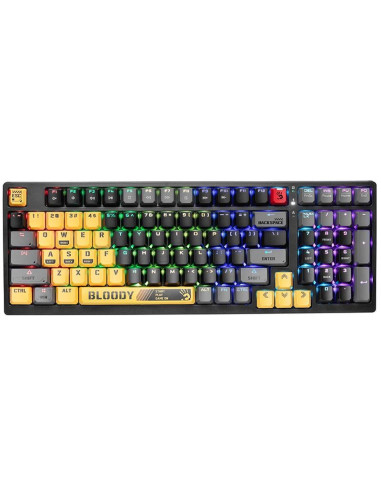 Klawiatura Przewodowa A4Tech Bloody S98 Sport Lime Mechaniczna