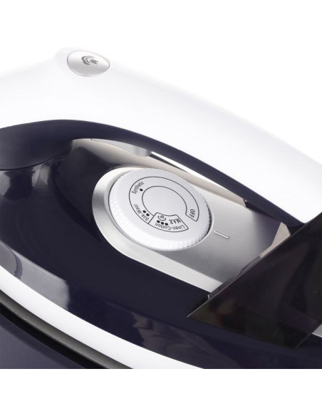 Emerio Sg-123562 Stacja Parowa 2200 W 1,5 L Płyta Ceramiczna Fioletowy, Biały