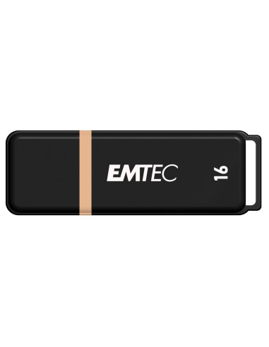 Emtec K100 Pamięć Usb 16 Gb Usb Typu-A 2.0 Czarny, Wielobarwny