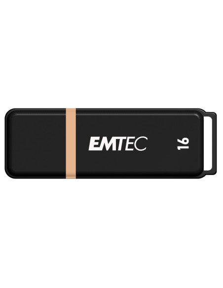 Emtec K100 Pamięć Usb 16 Gb Usb Typu-A 2.0 Czarny, Wielobarwny