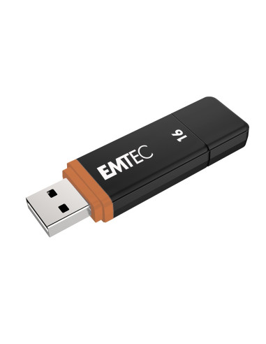 Emtec K100 Pamięć Usb 16 Gb Usb Typu-A 2.0 Czarny, Wielobarwny