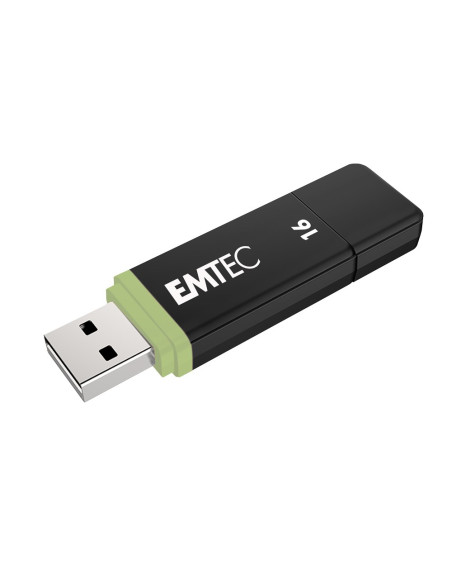 Emtec K100 Pamięć Usb 16 Gb Usb Typu-A 2.0 Czarny, Wielobarwny