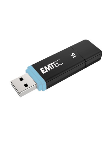 Emtec K100 Pamięć Usb 16 Gb Usb Typu-A 2.0 Czarny, Wielobarwny