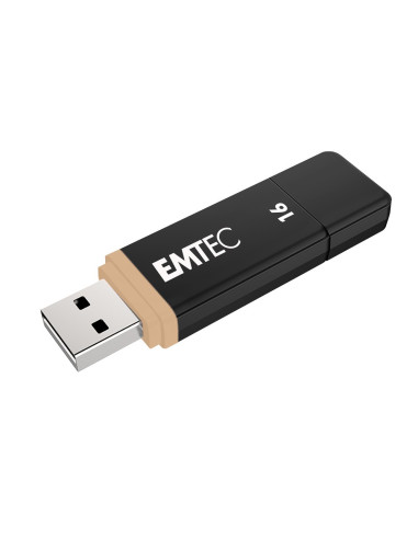 Emtec K100 Pamięć Usb 16 Gb Usb Typu-A 2.0 Czarny, Wielobarwny