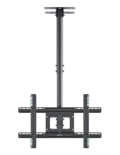 Onkron N2L-B Uchwyt Sufitowy Obrotowo-Pochylny Do Ekranu 32"-80" Maks 68 Kg Czarny