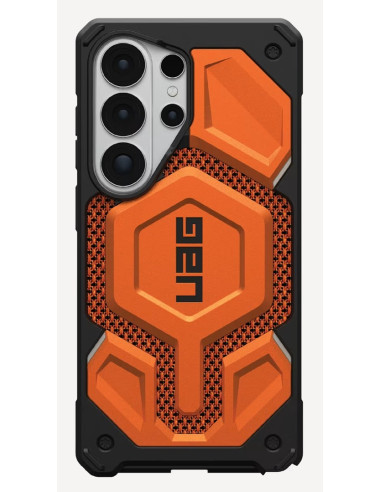 Urban Armor Gear Monarch Pro Pokrowiec Na Telefon Komórkowy 17,5 Cm (6.9") Futerał Czarny, Pomarańczowy