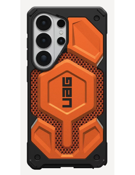 Urban Armor Gear Monarch Pro Pokrowiec Na Telefon Komórkowy 17,5 Cm (6.9") Futerał Czarny, Pomarańczowy