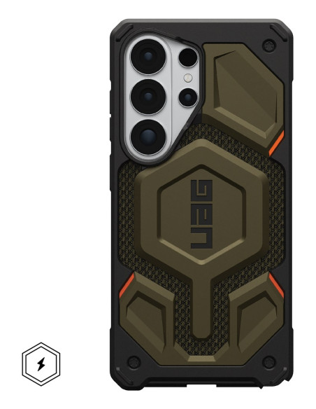 Urban Armor Gear Monarch Pro Kevlar Pokrowiec Na Telefon Komórkowy 17,5 Cm (6.9") Zielony