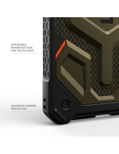 Urban Armor Gear Monarch Pro Kevlar Pokrowiec Na Telefon Komórkowy 17,5 Cm (6.9") Zielony