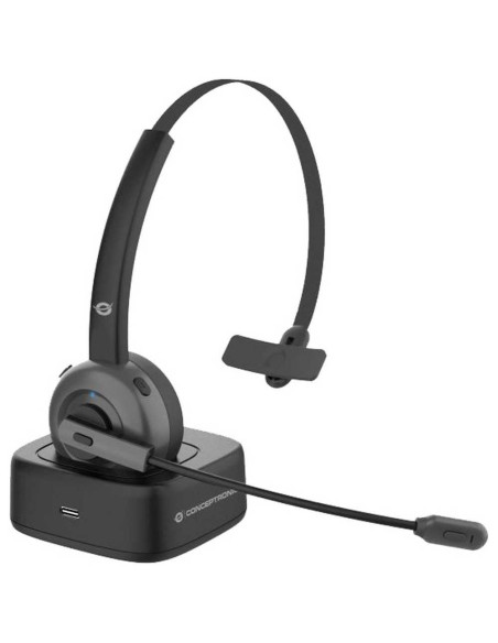 Conceptronic Polona03Bda Słuchawki/Zestaw Słuchawkowy Bezprzewodowy Opaska Na Głowę Biuro/Centrum Telefoniczne Bluetooth Podstaw