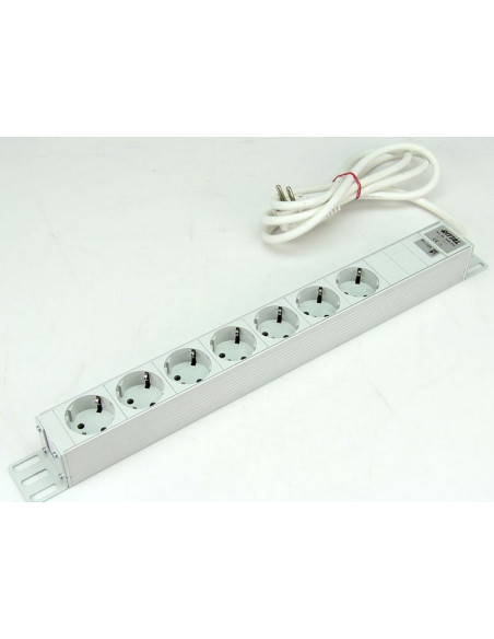 Rittal Dk7240.210 Biały 7 X Gniazdo Sieciowe 250 V 2 M