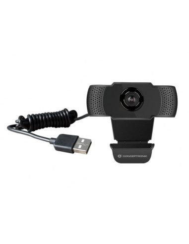 Conceptronic Amdis Kamera Internetowa 2 Mp 1920 X 1080 Px Usb 2.0 Czarny