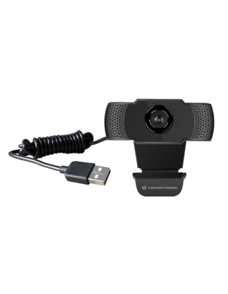 Conceptronic Amdis01B Kamera Internetowa 2 Mp 1920 X 1080 Px Usb 2.0 Czarny