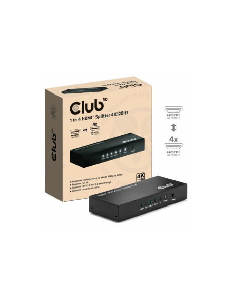 Club3D Umschalter Hdmi 4X Hdmi