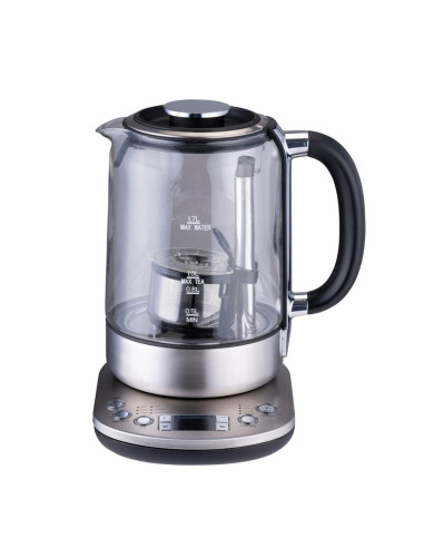 Czajnik Z Zaparzaczem Do Herbaty Alpina 1,7L 2200W Srebrny