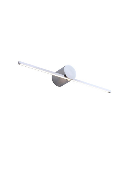 Wall Led Light Modern Slim M Ip44 Chrome
