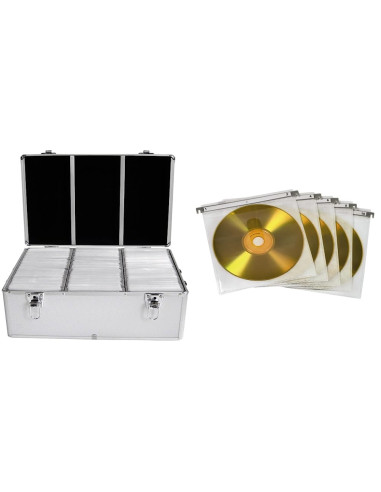 Mediarange Box77 Opakowania Na Płyty Cd Obudowa Pudełkowa 500 Dysków Srebrny