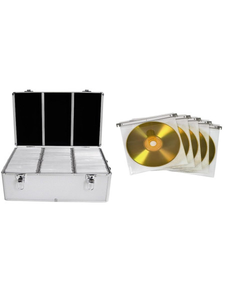 Mediarange Box77 Opakowania Na Płyty Cd Obudowa Pudełkowa 500 Dysków Srebrny