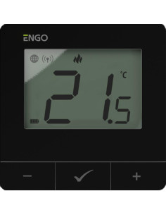 Engo Controls E25-Batb - Internetowy, Natynkowy Regulator Temp.