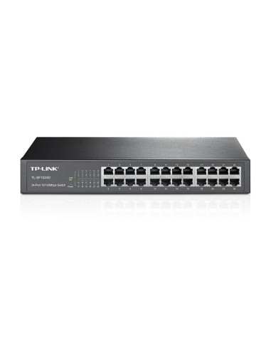 Tp-Link Tl-Sf1024D Przełącznik Sieciowy Nie Zarządzany Fast Ethernet (10/100) Szary