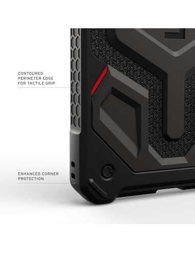 Urban Armor Gear Monarch Pro Kevlar Pokrowiec Na Telefon Komórkowy 17,5 Cm (6.9") Czarny
