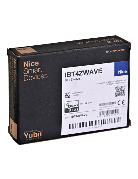 Inteligentny Przycisk Nice Bidi Z-Wave (Fgt4B-001 Ibt4Zwave 868,4 Mhz)