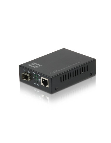 Levelone Gvt-2000 Konwerter Sieciowy 1000 Mbit/S Multifunkcyjny Czarny
