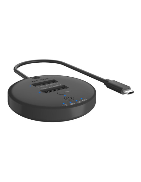 Icy Box Ib-1612Mcl-C31 Usb 3.2 Gen 2 (3.1 Gen 1) Type-C Czarny