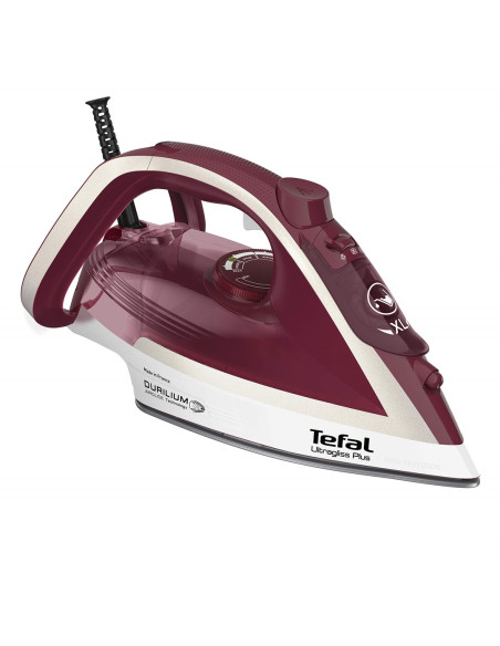 Tefal Ultimate Pure Fv6810 Żelazko Parowe 2800 W Czerwony, Srebrny